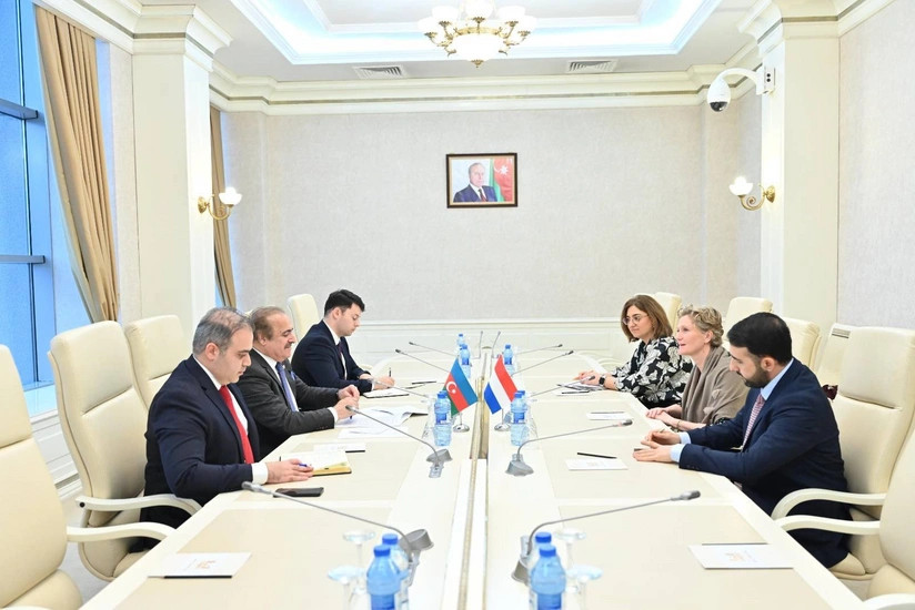 Azərbaycan və Niderland regional məsələləri və əməkdaşlığı müzakirə edib