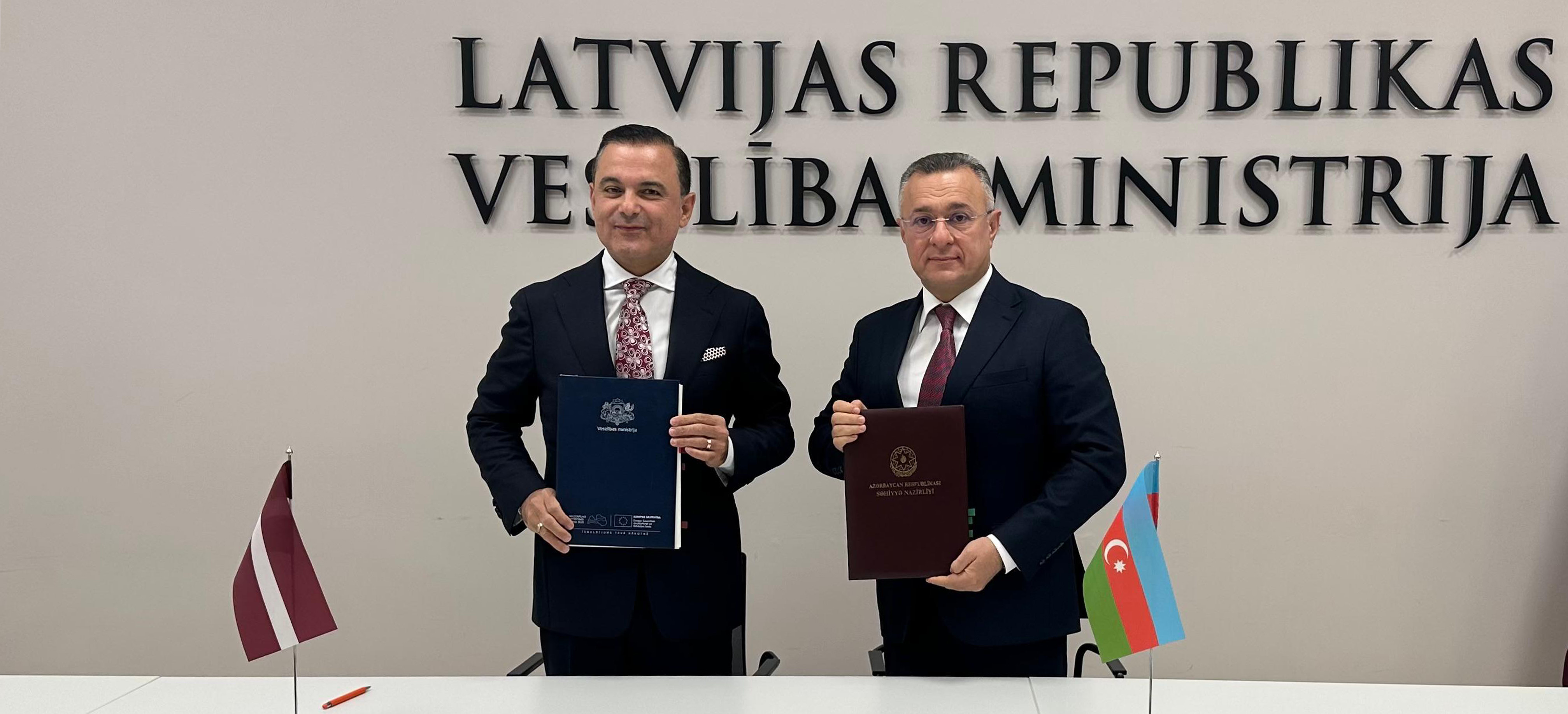 Azərbaycan və Latviya səhiyyə sahəsində Əməkdaşlıq Sazişi imzalayıb