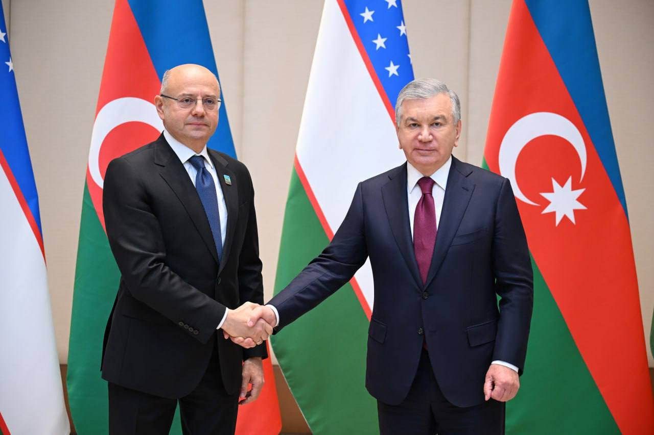 Şavkat Mirziyoyev Pərviz Şahbazovla enerji sahəsində birgə layihələri müzakirə edib