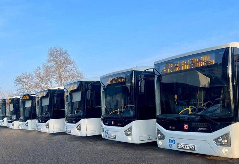 Bakıda 36 nömrəli marşrut üzrə avtobuslar qismən yenilənəcək