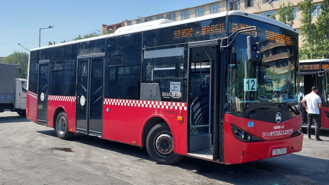 12 nömrəli marşrutda istismar olunan avtobuslar yenilənəcək