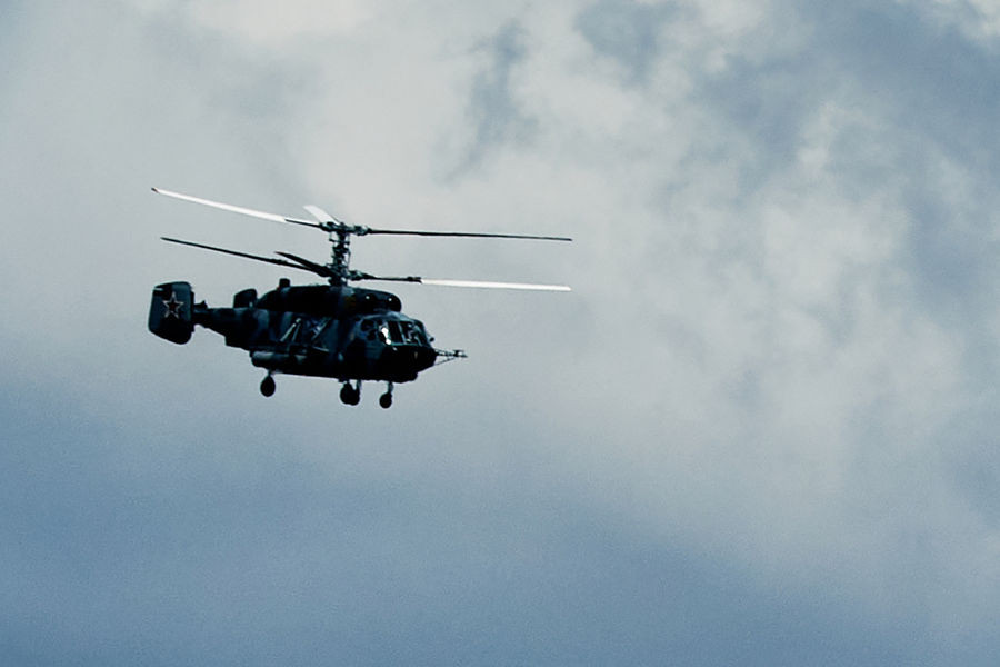 Ka-27M tipli gəmi helikopterləri Şimal Donanmasında xidmətə başlayır