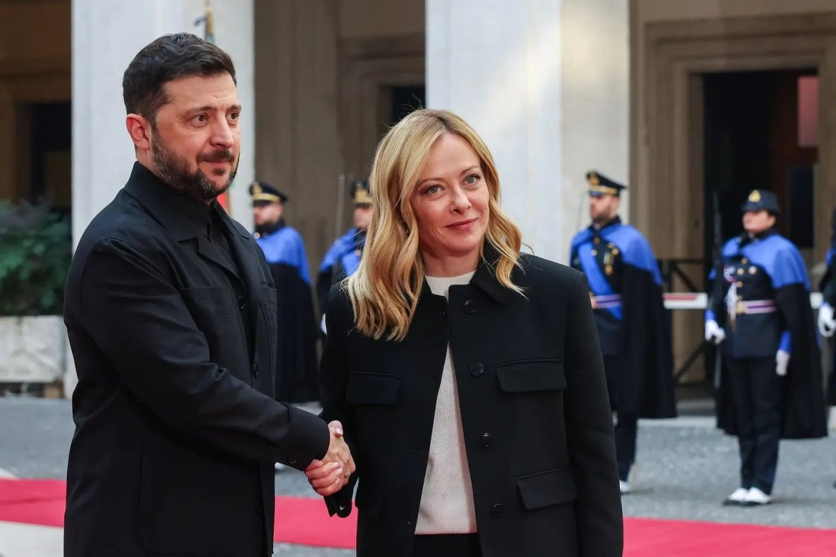 Meloni ilə Zelenski arasında gərgin görüş