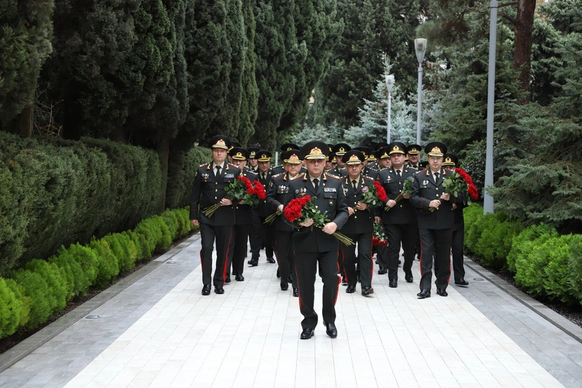 Dövlət Xidmətinin əməkdaşları Ulu Öndər Heydər Əliyevin xatirəsini yad edib