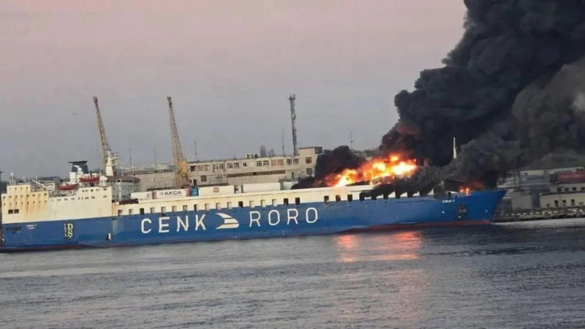 Rusiya Qara dənizdə Türkiyəyə məxsus yük gəmisinə zərbə endirib
