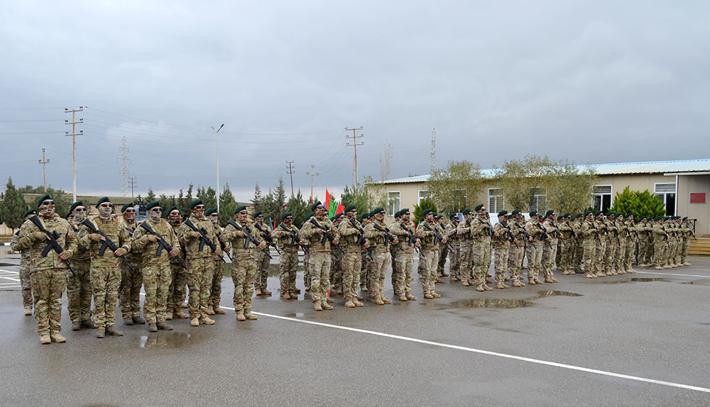 "Sualtı Hücum Dəniz Xüsusi Təyinatlısı" kursunun buraxılış mərasimi keçirilib
