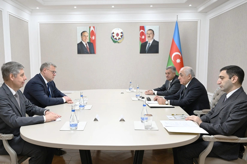 Əli Əsədov Həştərxan qubernatoru ilə görüşüb