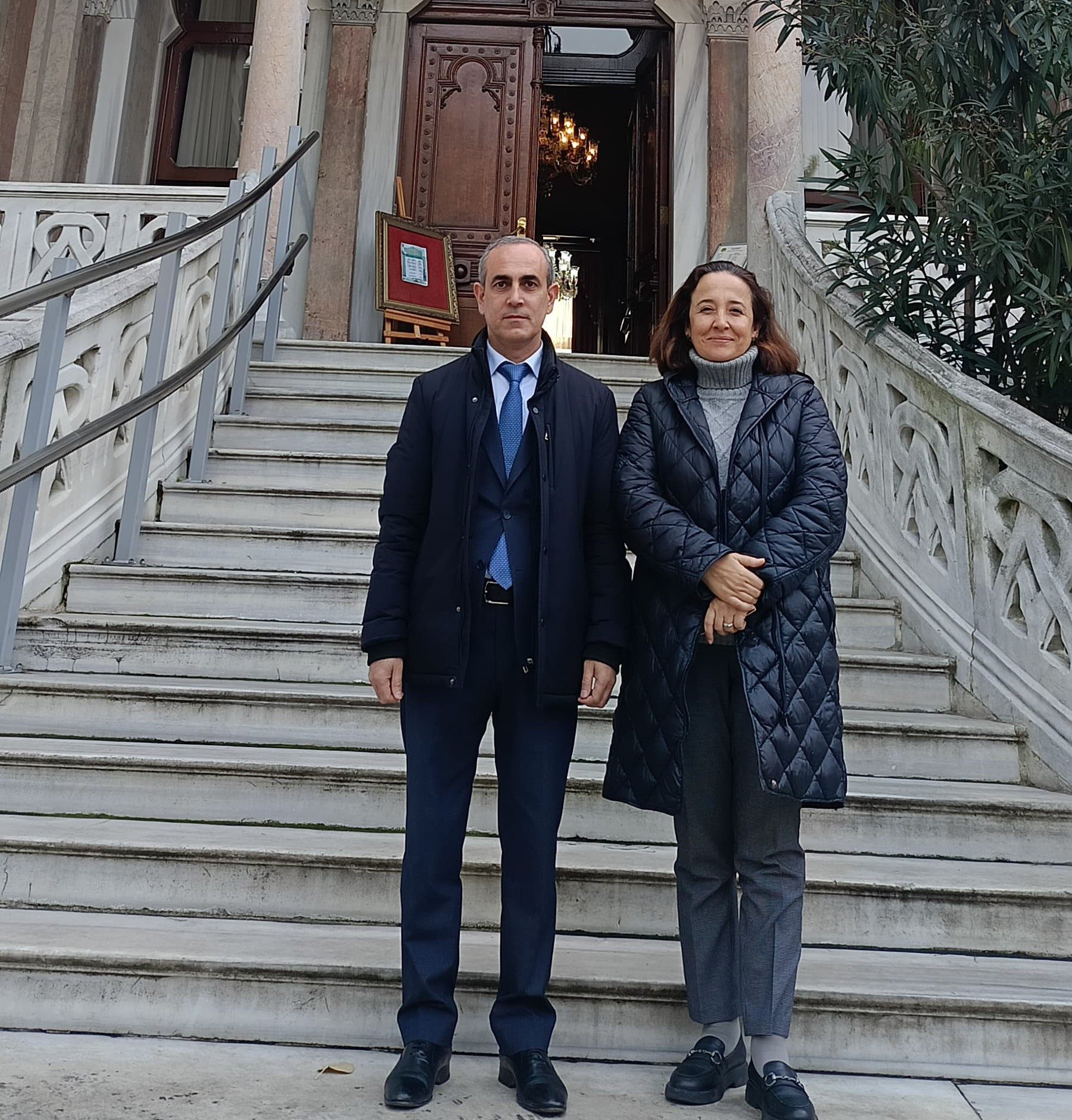 MEK-in direktoru İstanbul Universitetinin Mərkəzi Kitabxanasına səfər edib