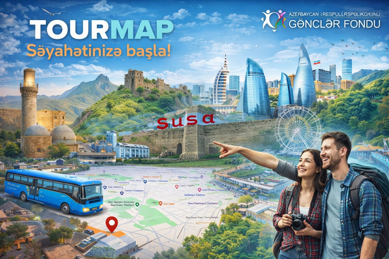 ADNSU tələbəsinin "TourMap" layihəsi həyata keçirilib