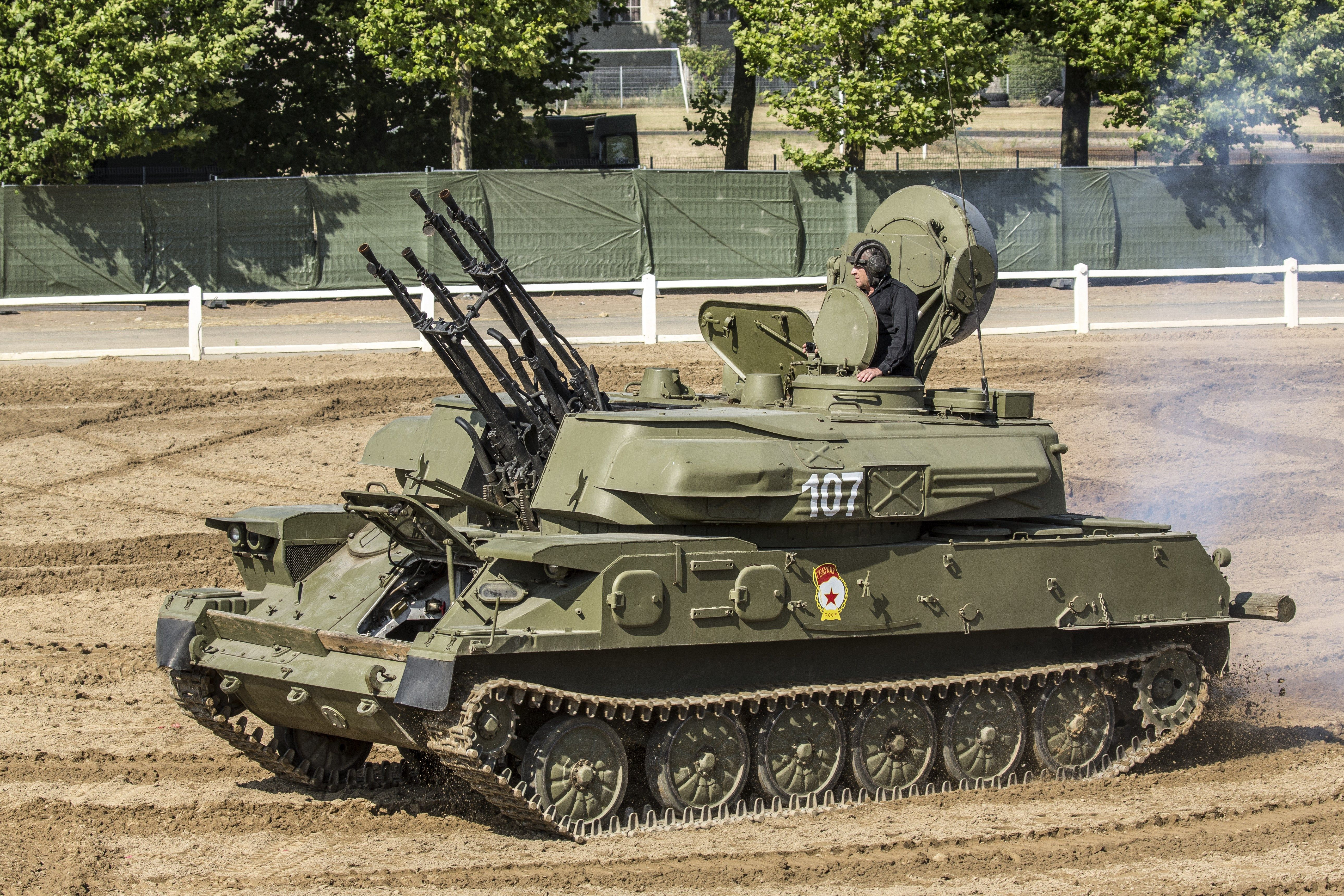 Ukrayna Milli Qvardiyası ZSU-23-4 “Şilka” zenit qurğularını modernizə edib