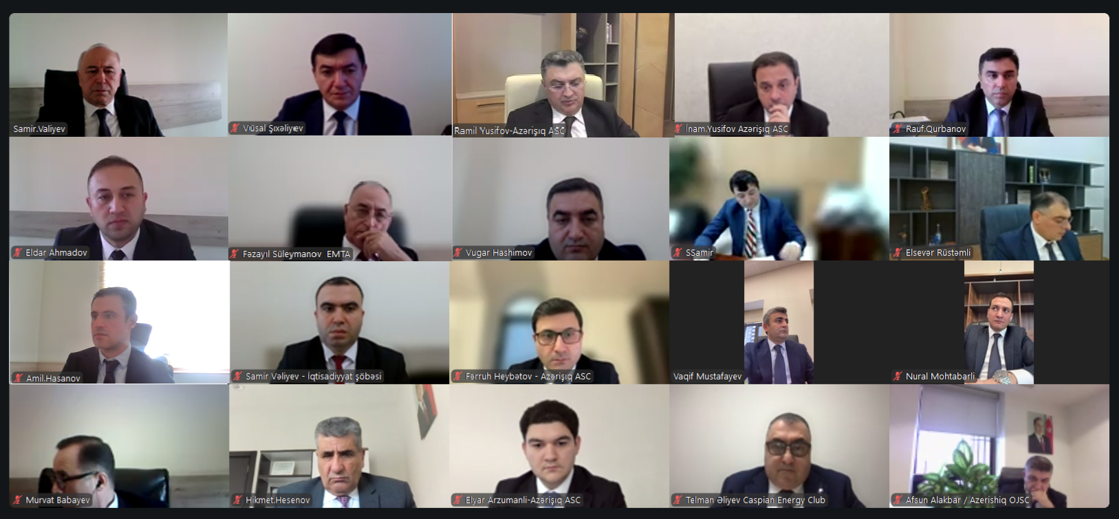 Elektrik təchizatı şəbəkələrinə qoşulma üzrə Yol Xəritəsi müzakirə olunub