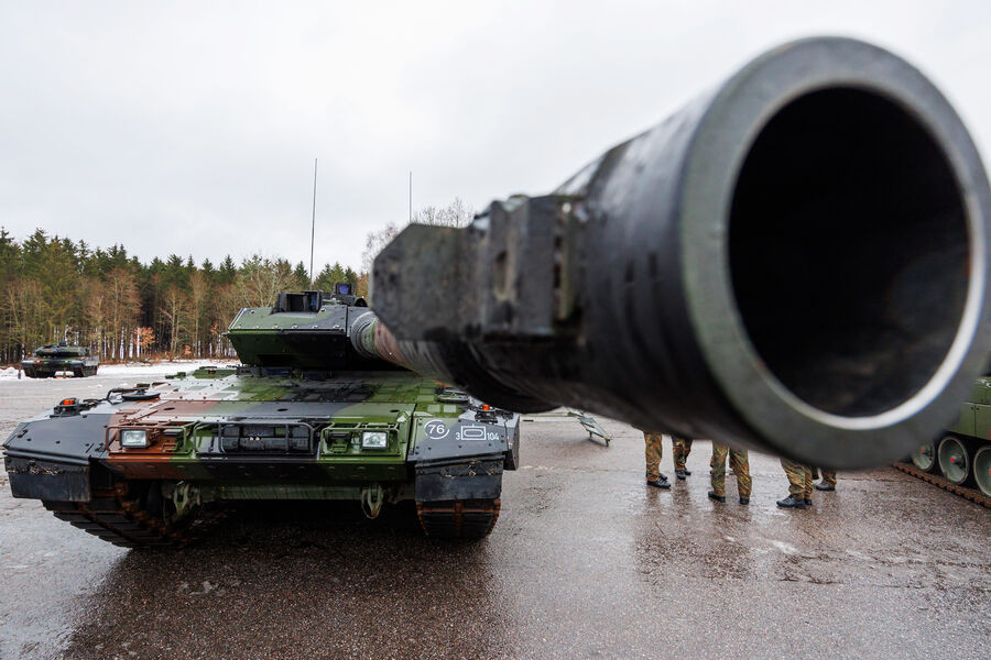 Sumıda Leopard 2 tankı məhv edilib