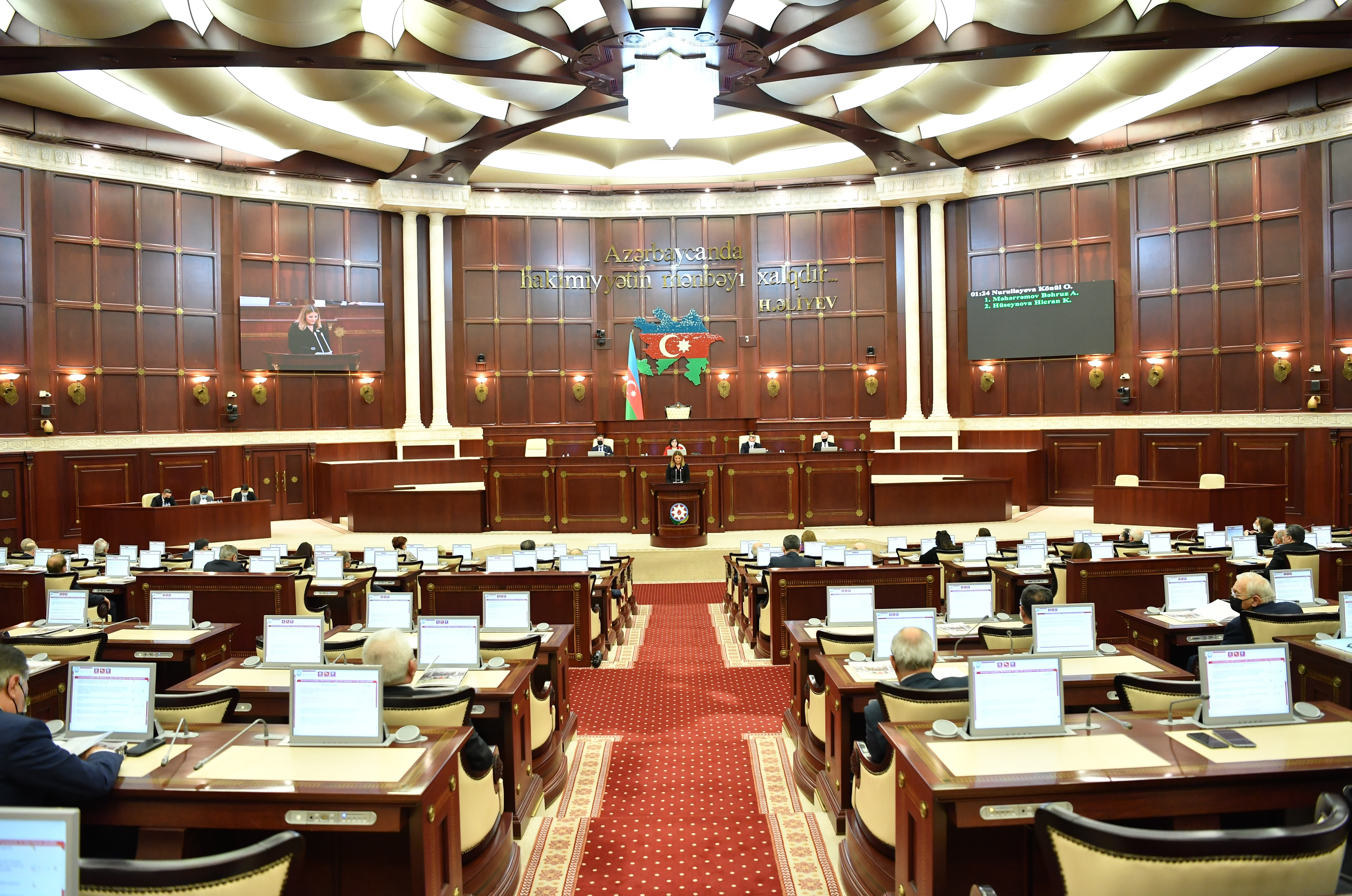Milli Məclisin növbəti plenar iclasının gündəliyi açıqlanıb