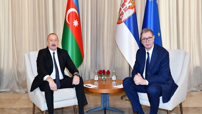 Aleksandar Vuçiç Prezident İlham Əliyevi təbrik edib