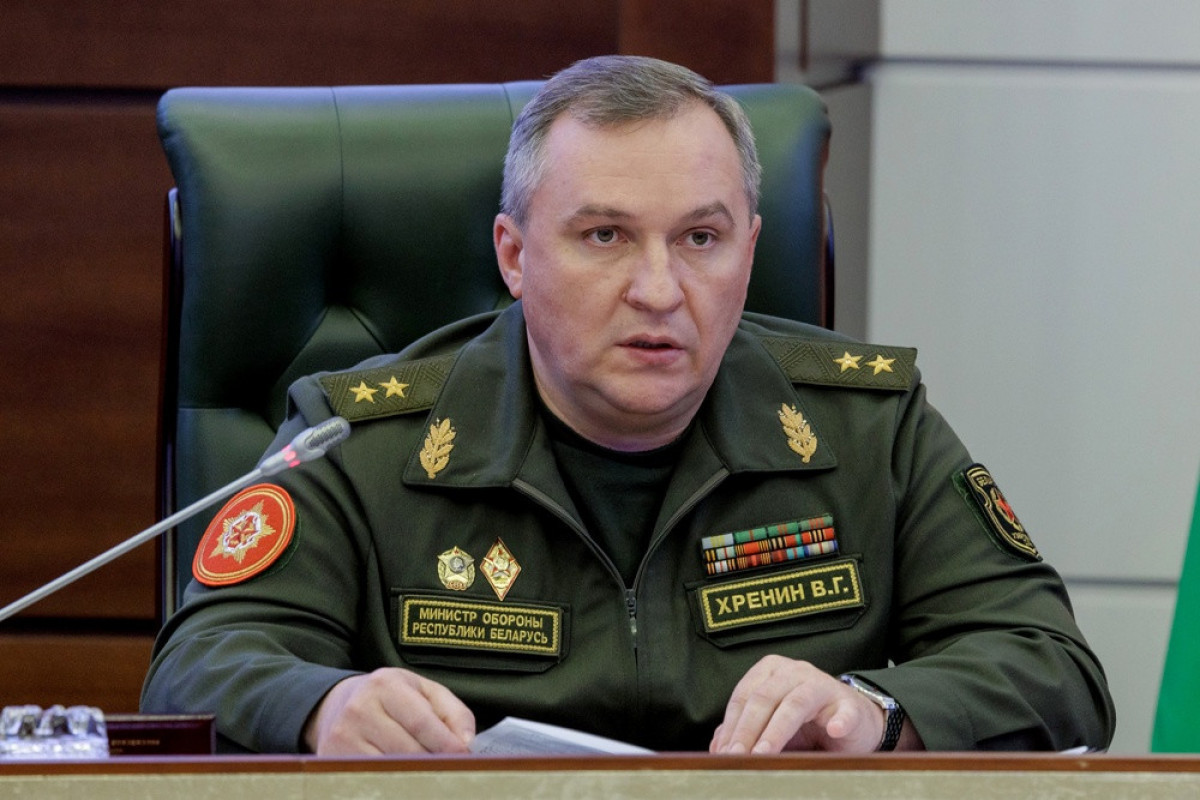Belarusun müdafiə naziri: NATO real müharibəyə hazırlaşır