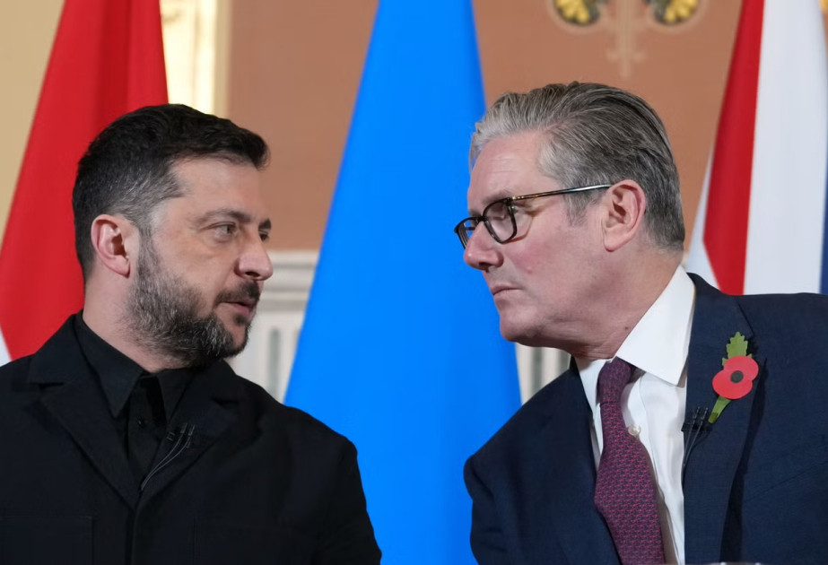 Starmer Zelenski ilə telefon danışığında iştirak etməyib