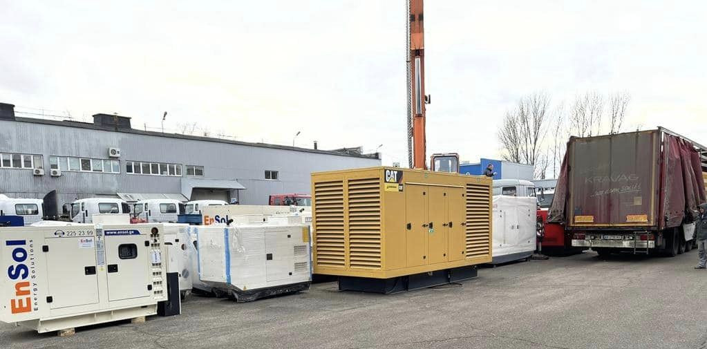 Gürcüstan Ukraynaya 9 generator göndərir