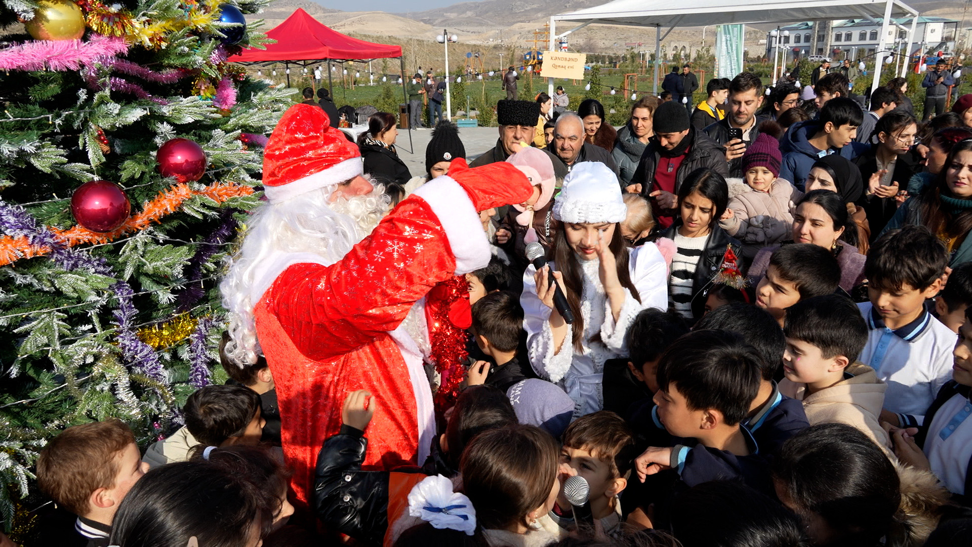 Cəbrayıl və Zəngilan rayonlarında Yeni il yarmarkası təşkil olunub