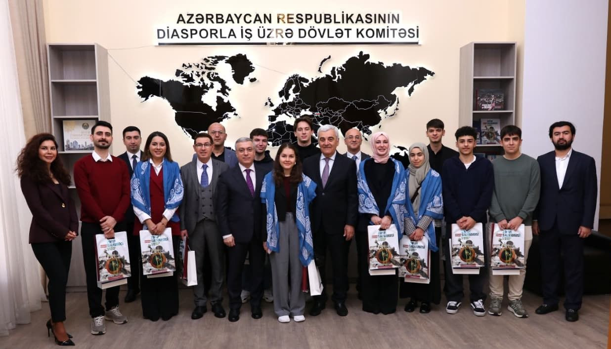 Dövlət Komitəsində türk şəhid övladları ilə görüş keçirilib