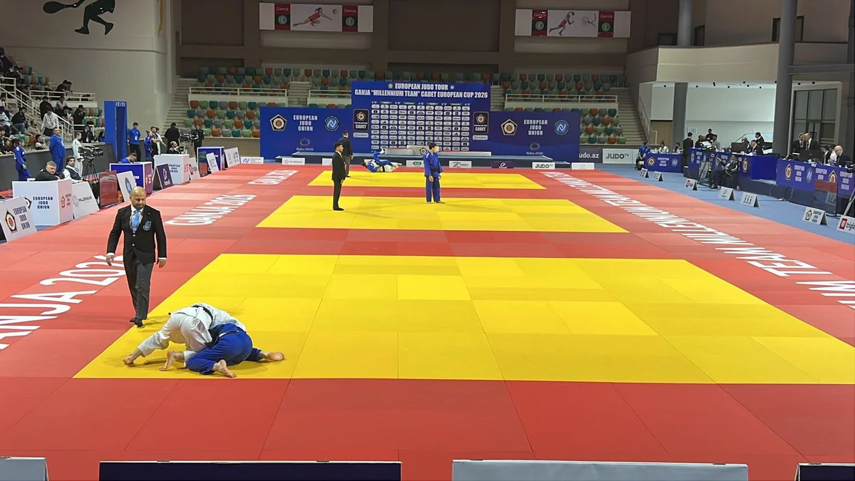 Azərbaycanın yeniyetmə cüdoçuları ilk gündə 13 medal qazanıblar