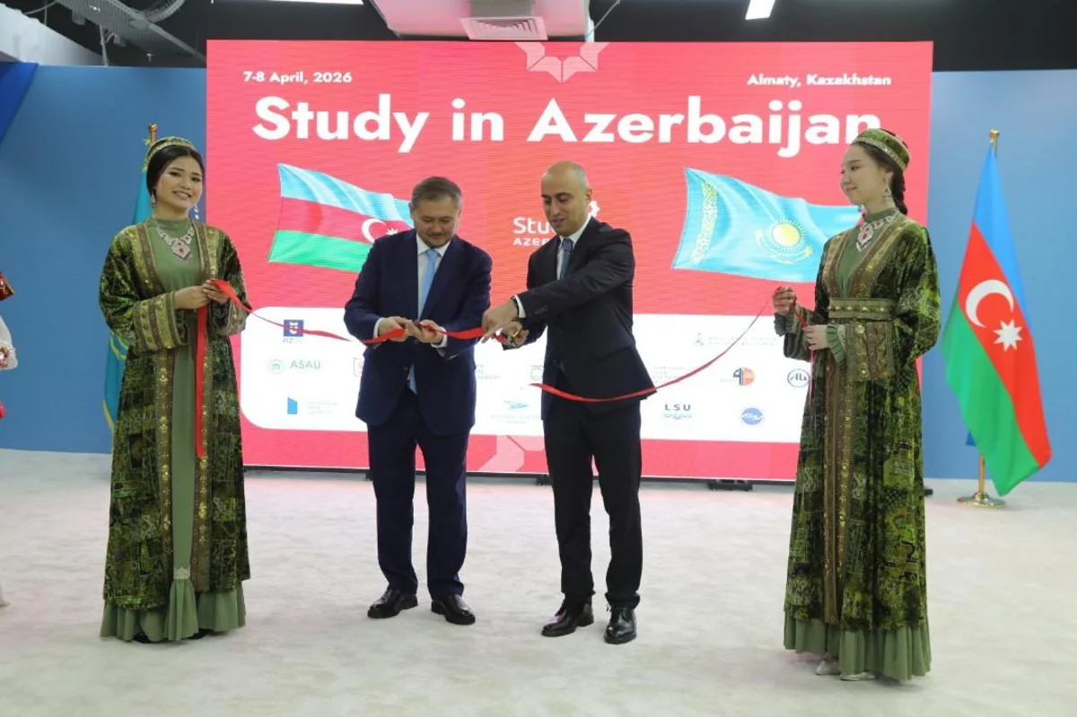 Qazaxıstanda “Study in Azerbaijan” təhsil sərgisinin açılışı baş tutub