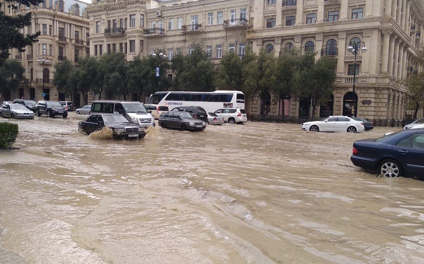 Bakı və yağış problemi -