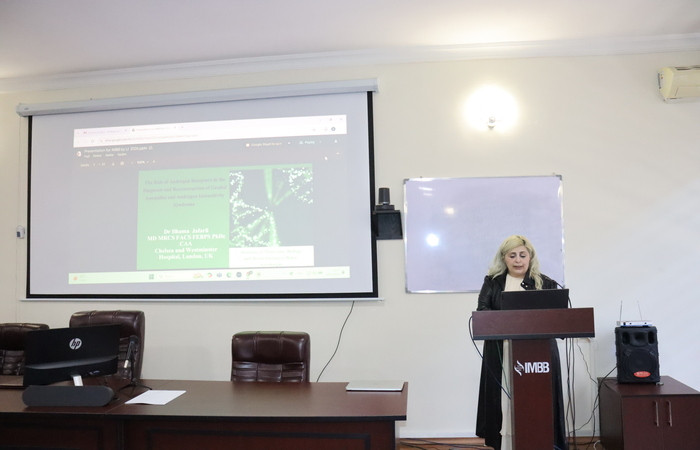 Molekulyar Biologiya İnstitutunda “Elm günü” münasibətilə seminar keçirilib