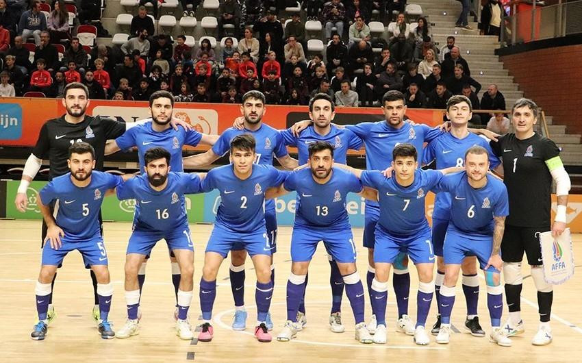 Futzal üzrə Azərbaycan millisi Gürcüstana uduzub