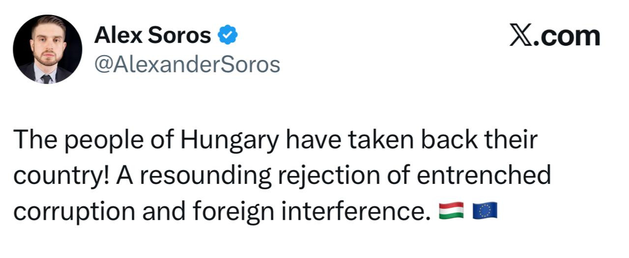 Aleksandr Sorosdan Macarıstanla bağlı açıqlama