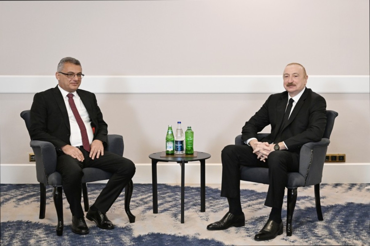 İlham Əliyevin Antalyada Şimali Kipr Prezidenti ilə görüşü olub -