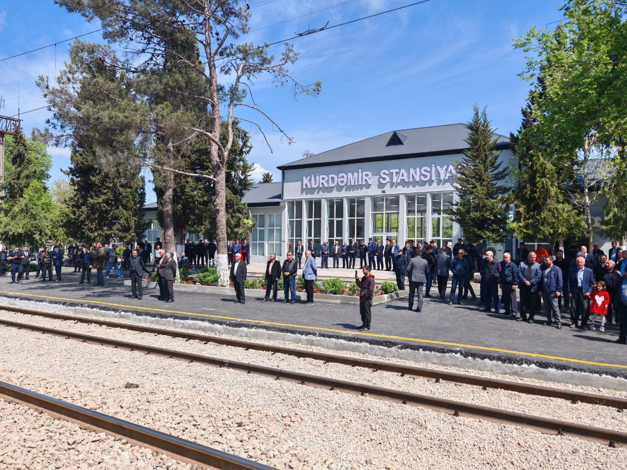 Kürdəmir stansiyasının açılması dəmiryolunda yeni mərhələdir –