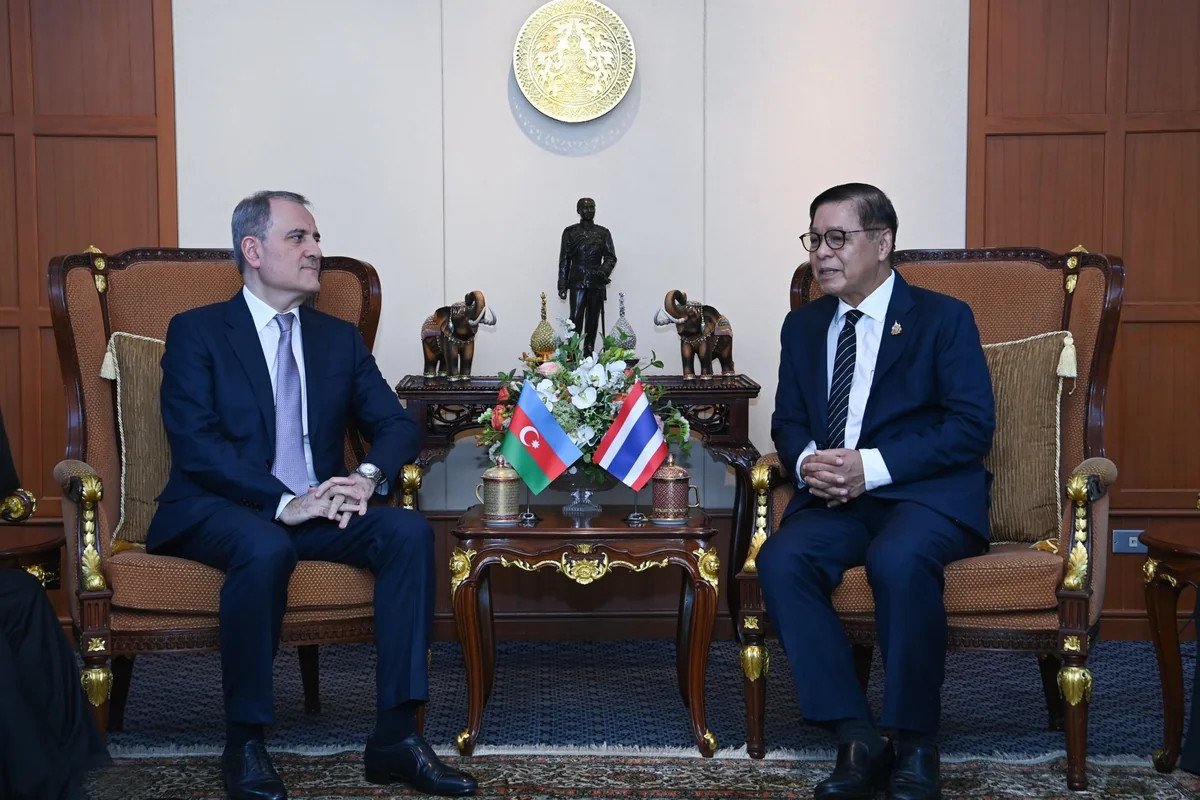 Ceyhun Bayramov tailandlı həmkarı ilə regional təhlükəsizliyi müzakirə edib -