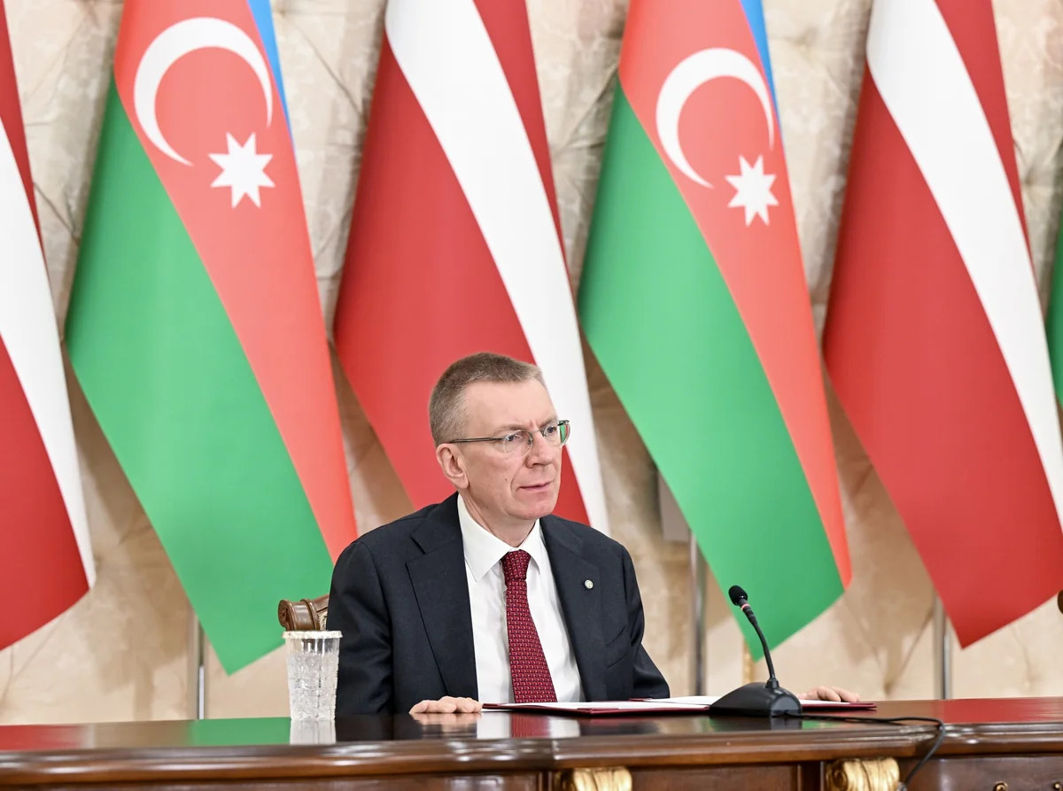 Latviya Prezidenti İlham Əliyevi ölkəsinə səfərə dəvət edib