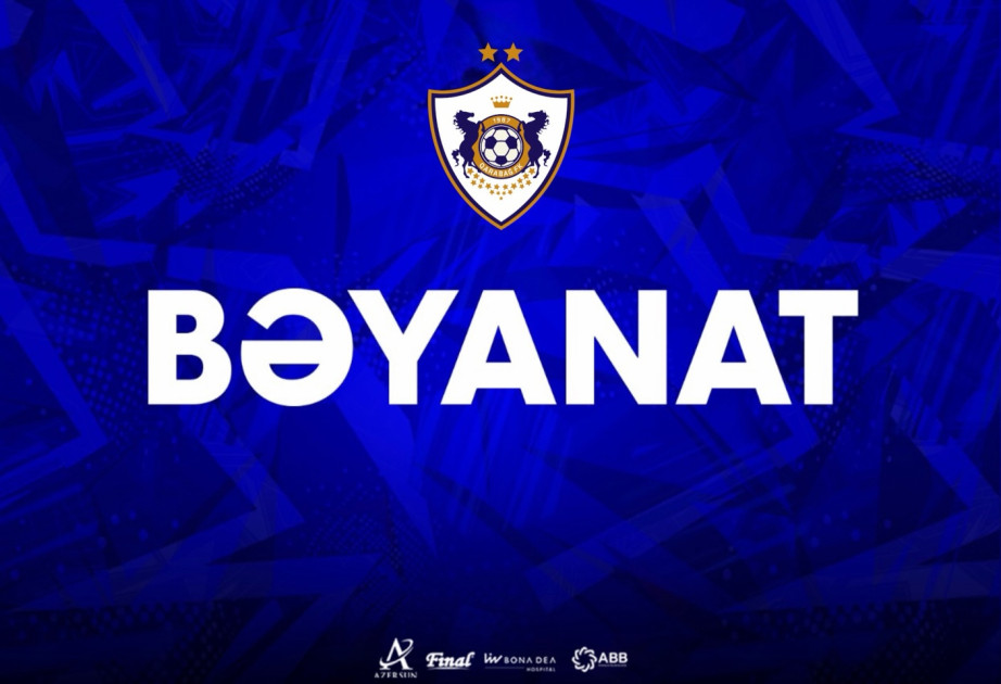 “Neftçi” və “Qarabağ” birgə bəyanat yaydı