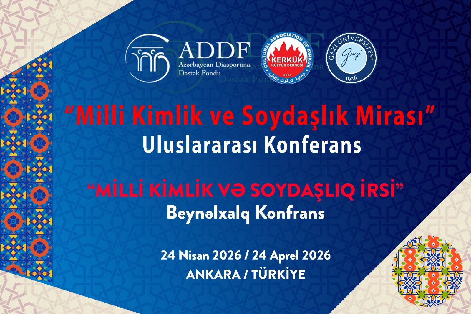 “Milli kimlik və soydaşlıq irsi” mövzusunda beynəlxalq konfrans keçirilib