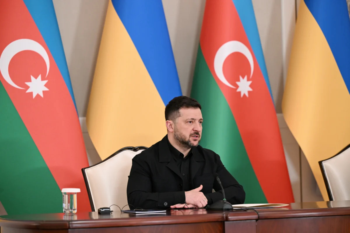 Zelenski Azərbaycan Prezidentinə təşəkkür etdi