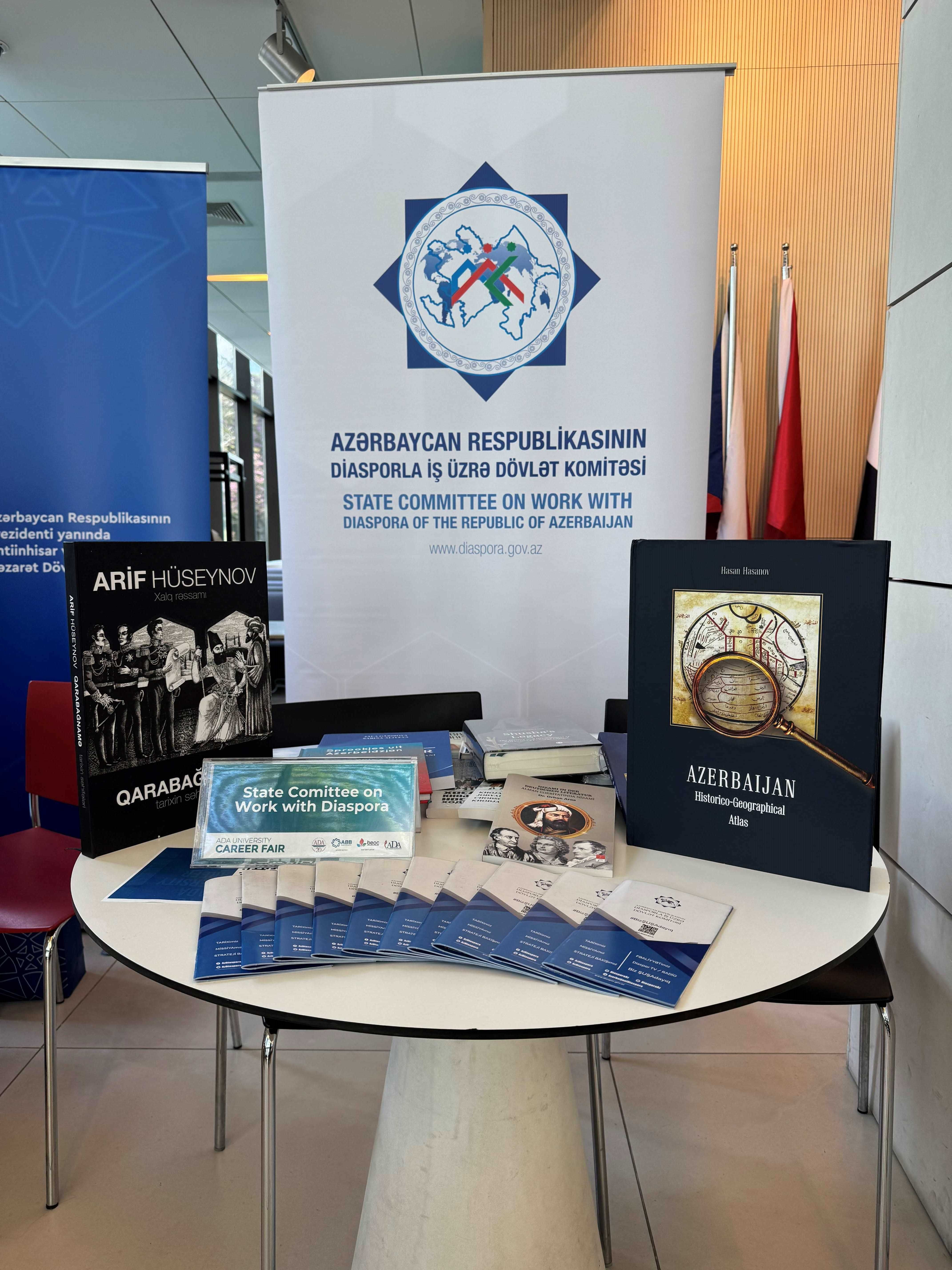 Diasporla İş üzrə Dövlət Komitəsi 14-cü Karyera sərgisində təmsil olunub