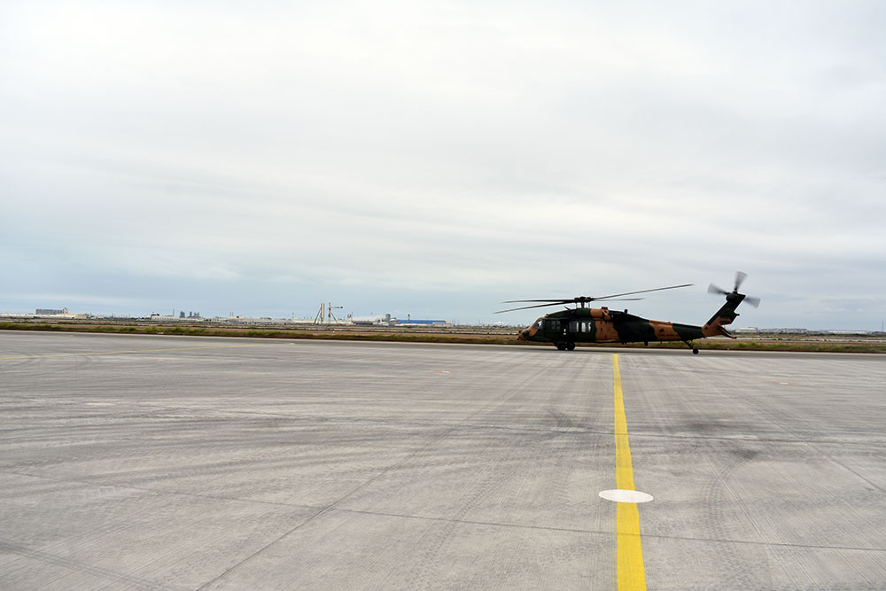 Azərbaycan və Türkiyə helikopterləri havaya qalxdı