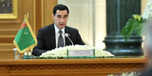 Türkmənistan Prezidenti Azərbaycana səfərə gəlib