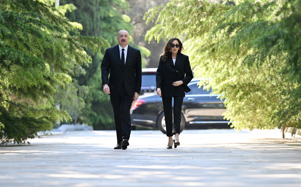 İlham Əliyev və Mehriban Əliyeva Cəbrayıla səfər ediblər