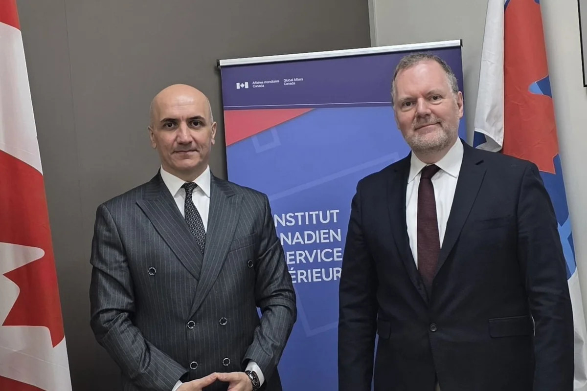 Azərbaycanla Kanada arasında əlaqələr müzakirə edilib