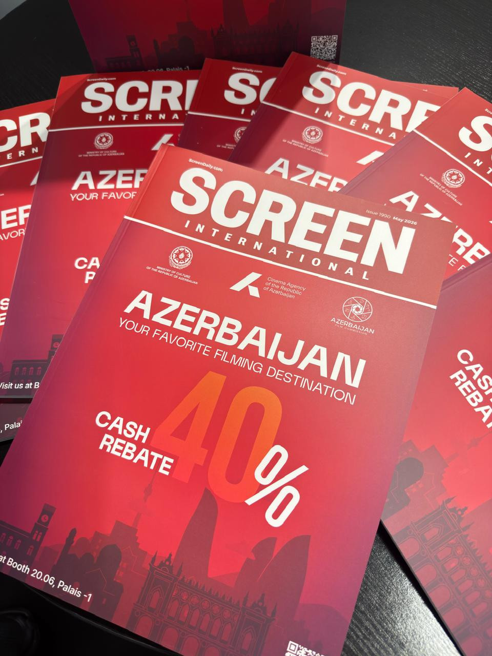 “Screen International” jurnalının may buraxılışının üz qabığı Azərbaycana həsr olunub