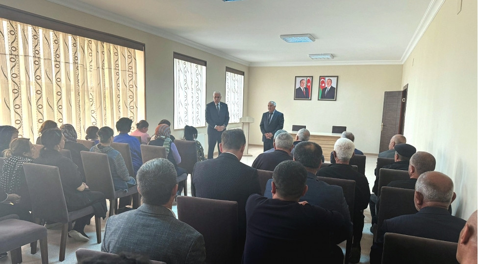 Milli Məclisin deputatı Vüqar Rəhimzadə Ordubadda seçiciləri ilə növbəti görüşünü keçirib