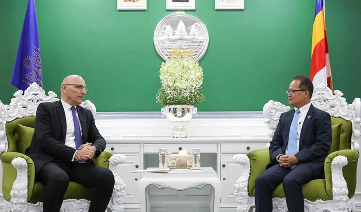 Elçin Əmirbəyov Kambocaya səfər edib, bir sıra görüşlər keçirib