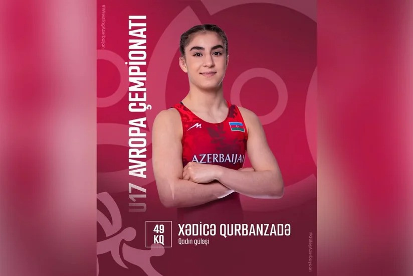 Xədicə Qurbanzadə U-17 Avropa çempionatında gümüş medal qazanıb