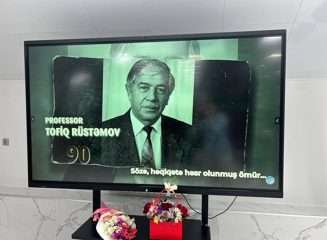 Professor Tofiq Rüstəmovun xatirəsi yad olunub