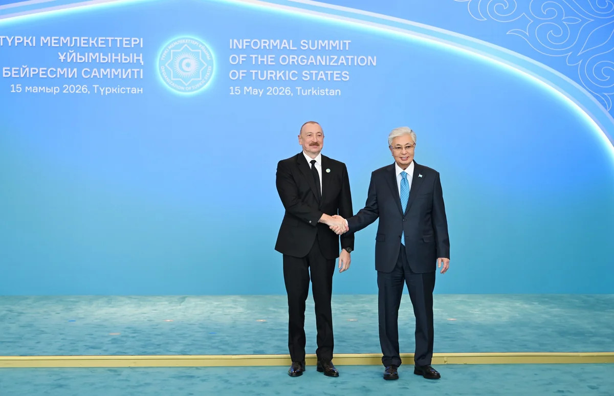 Prezident İlham Əliyev Türküstanda TDT-nin qeyri-rəsmi Zirvə görüşündə çıxış edib -