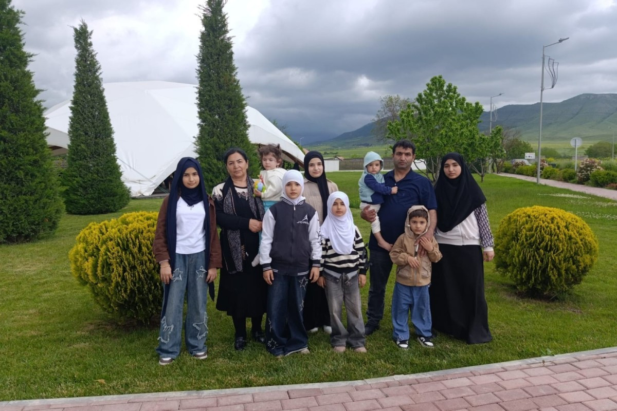 10 övladlı ailə Xocalıya qayıdıb