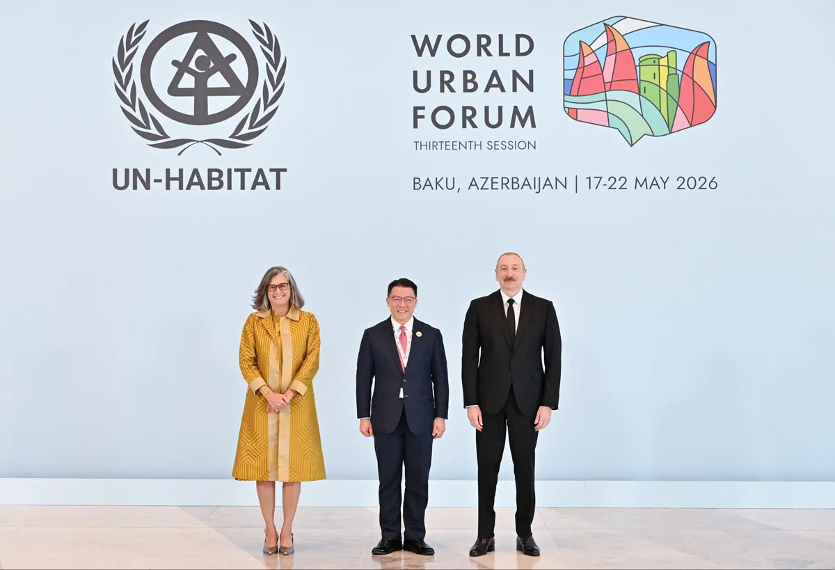 İlham Əliyev Ümumdünya Şəhərsalma Forumunun 13-cü sessiyasının açılış mərasimində çıxış edib -