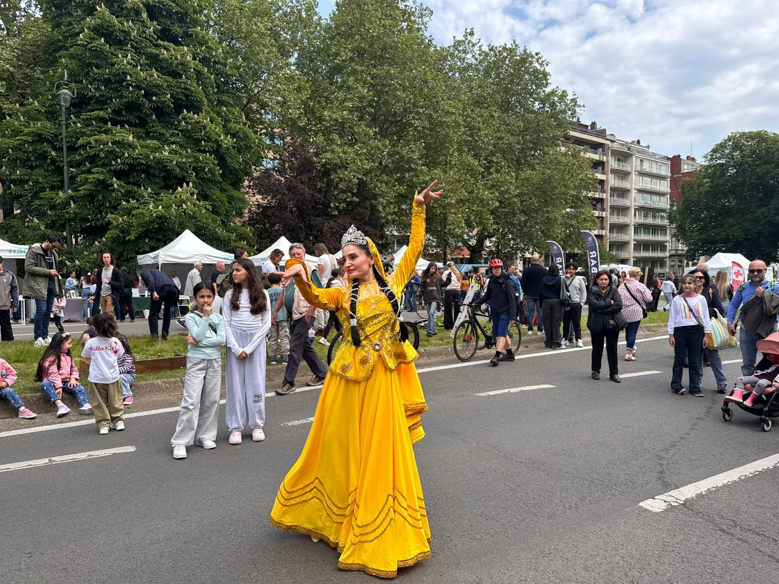 Brüsseldə “Tervuren” festivalında Azərbaycan stendi qurulub